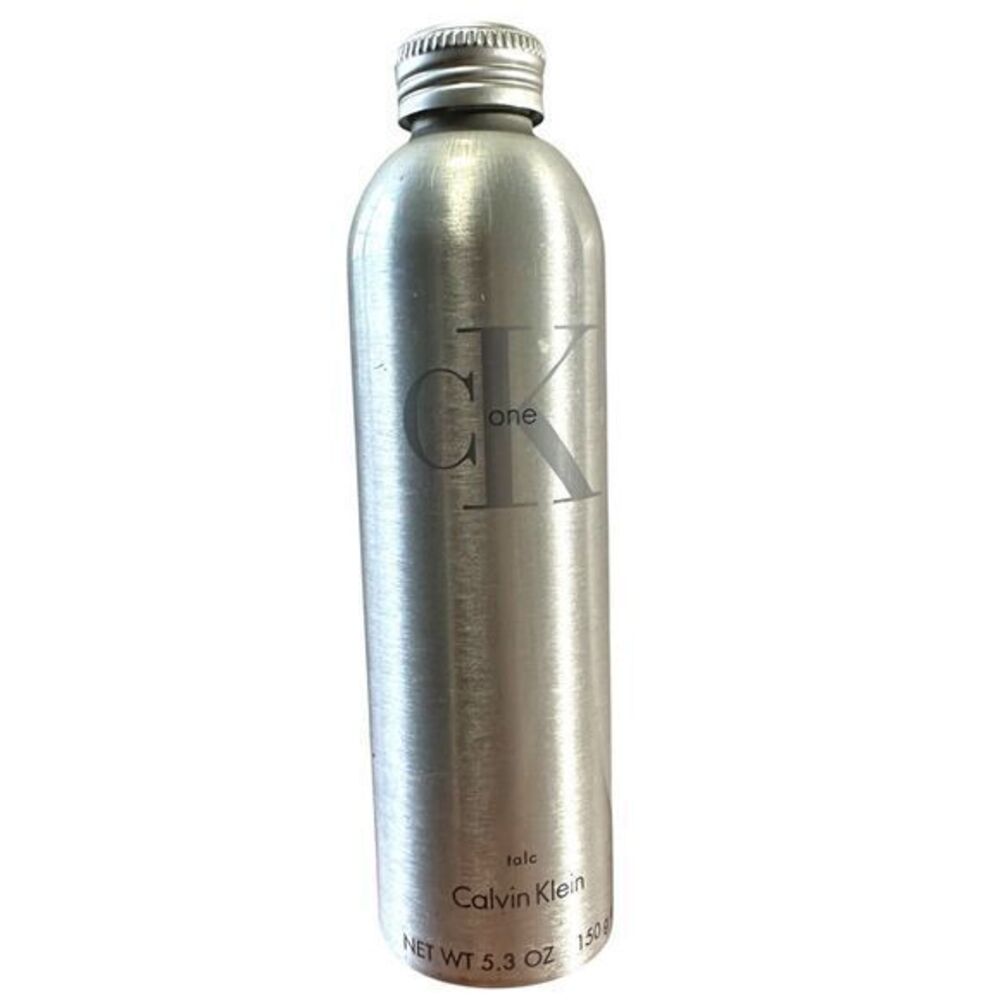 New/Sealed Vintage Calvin Klein CK ONE Scented Talc Dusting Powder 5.3 oz